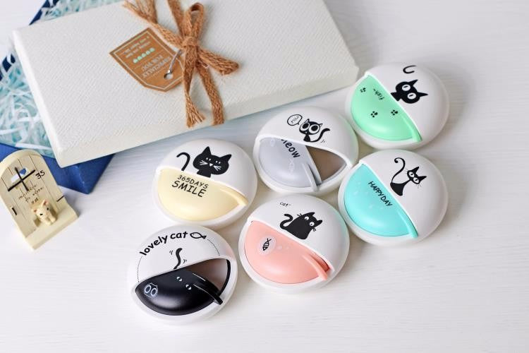 Cute Girls Cat Macarons 3.5mm in-ear Stereo Earphones