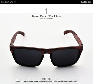 Bamboo Wood Polarized Sunglasses