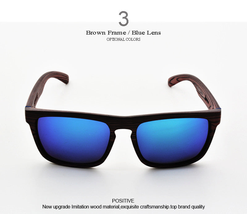 Bamboo Wood Polarized Sunglasses