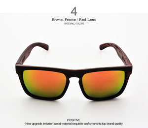 Bamboo Wood Polarized Sunglasses