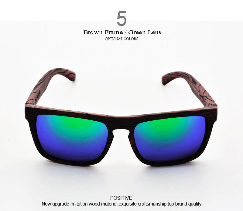 Bamboo Wood Polarized Sunglasses