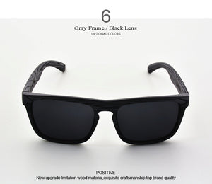 Bamboo Wood Polarized Sunglasses