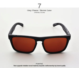 Bamboo Wood Polarized Sunglasses