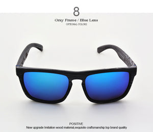 Bamboo Wood Polarized Sunglasses