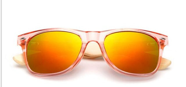 Ralferty Retro Wood Sunglasses Men Bamboo Sunglass