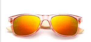 Ralferty Retro Wood Sunglasses Men Bamboo Sunglass