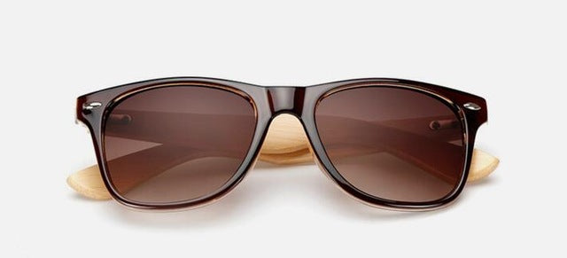 Ralferty Retro Wood Sunglasses Men Bamboo Sunglass
