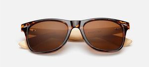 Ralferty Retro Wood Sunglasses Men Bamboo Sunglass