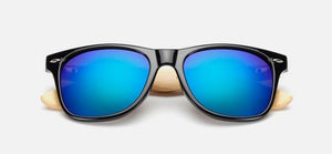 Ralferty Retro Wood Sunglasses Men Bamboo Sunglass