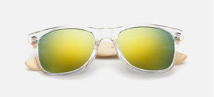 Ralferty Retro Wood Sunglasses Men Bamboo Sunglass
