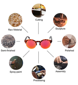 Wooden Sunglasses Handmade LS5020