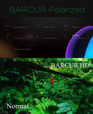 New Bamboo Polarized Sunglasses BARCUR
