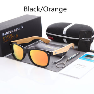 New Bamboo Polarized Sunglasses BARCUR