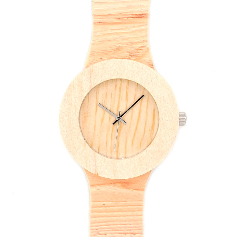 Women Wood Bamboo Quartz wrist watches Luxury Brand