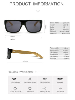 Wooden Sun glasses Women