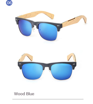 Classic Wood Bamboo Sunglasses TL605