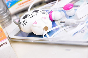 Cartoon Cute Anime Cat Headset Headphone Earphone