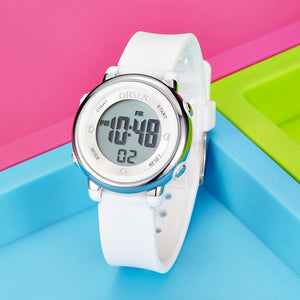 Jelly Candy Watch Clock Woman Waterproof 50M Outdoor