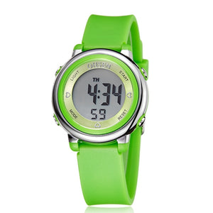 Jelly Candy Watch Clock Woman Waterproof 50M Outdoor