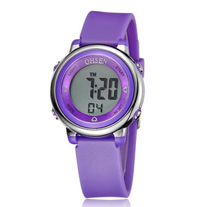 Jelly Candy Watch Clock Woman Waterproof 50M Outdoor