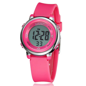 Jelly Candy Watch Clock Woman Waterproof 50M Outdoor
