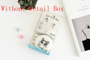 New Cute Cat Earphones 3.5mm