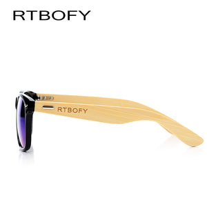 RTBOFY Bamboo Wood Sunglasses
