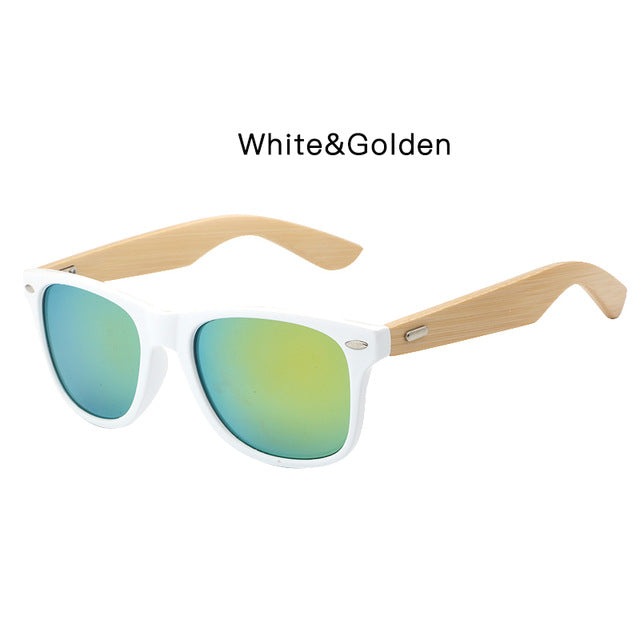 HDCRAFTER Bamboo Sunglasses with case
