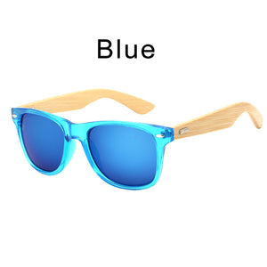 HDCRAFTER Bamboo Sunglasses with case