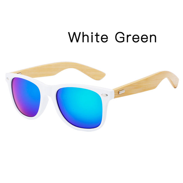 HDCRAFTER Bamboo Sunglasses with case