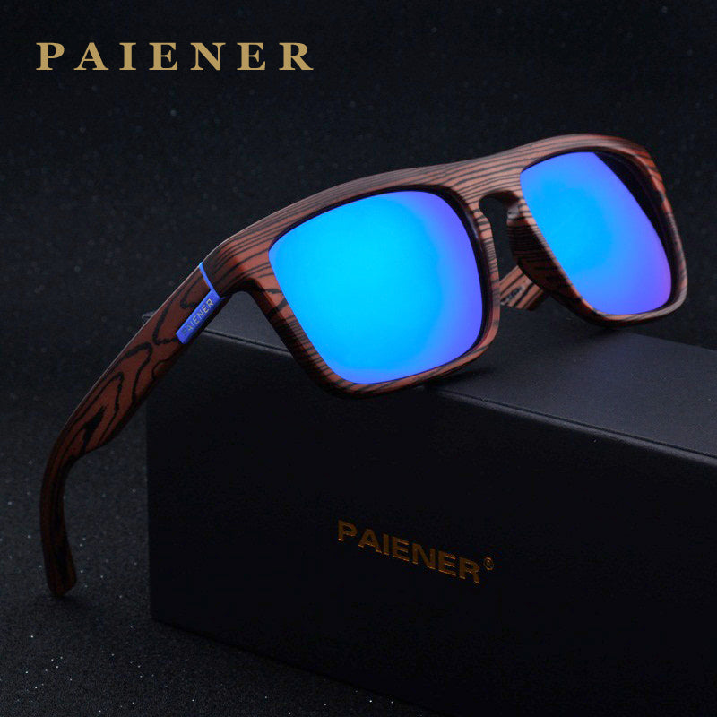 Bamboo Wood Polarized Sunglasses