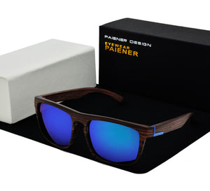 Bamboo Wood Polarized Sunglasses