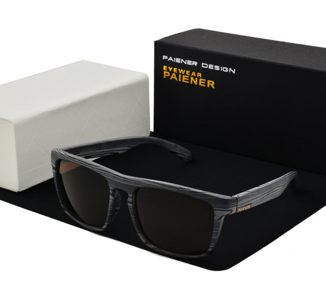 Bamboo Wood Polarized Sunglasses