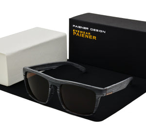 Bamboo Wood Polarized Sunglasses