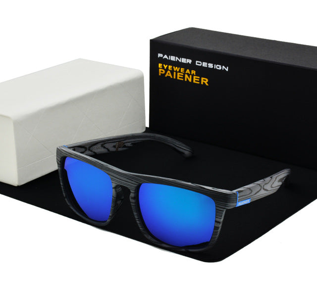 Bamboo Wood Polarized Sunglasses