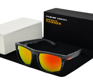 Bamboo Wood Polarized Sunglasses