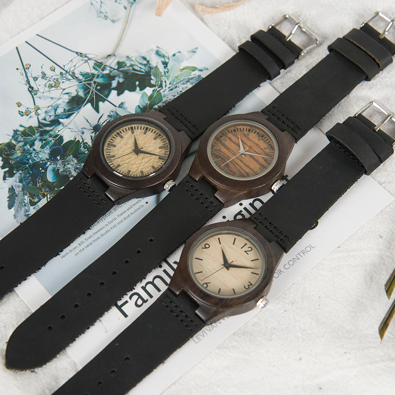 Ebony Wooden Watches