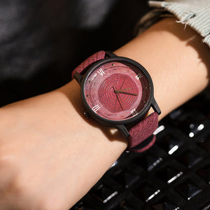 Fashion Wood Face Casual BGG Luxury Brand Women's Watch