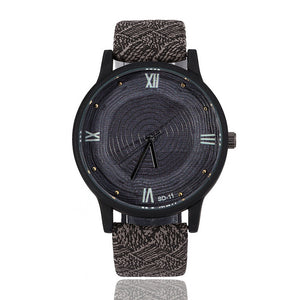 Fashion Wood Face Casual BGG Luxury Brand Women's Watch