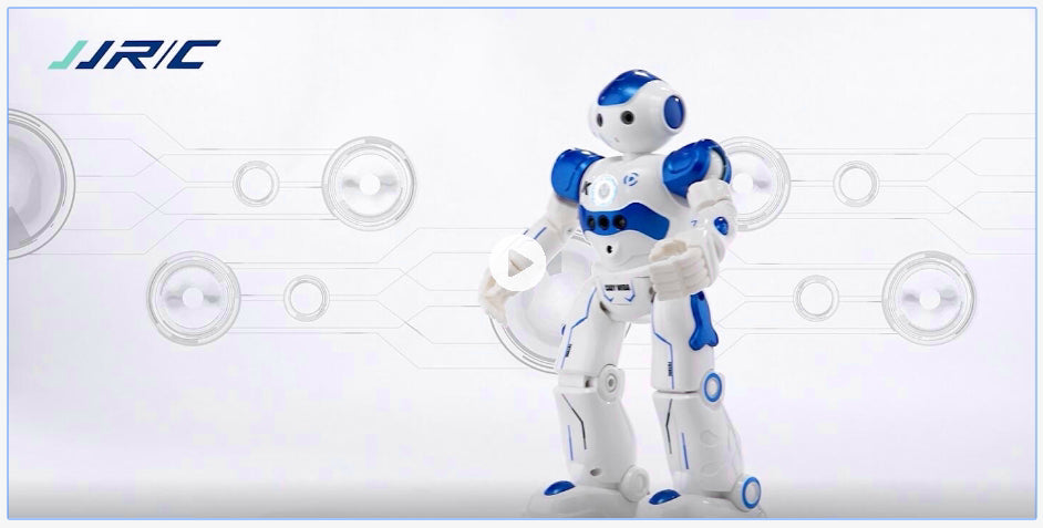 Dancing Gesture Control RC Robot Toy Blue Pink
