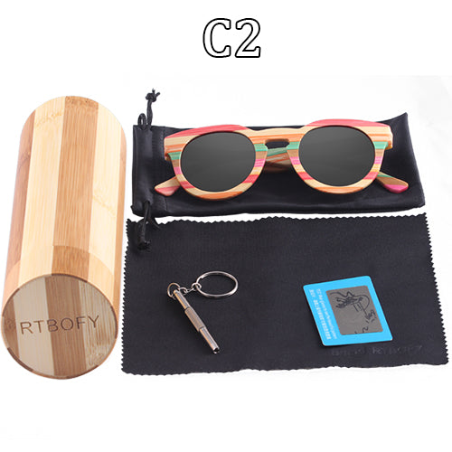 RTBOFY Wood Sunglasses