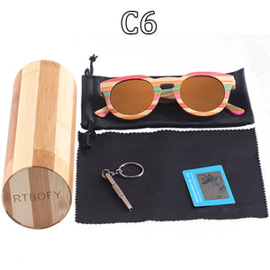 RTBOFY Wood Sunglasses