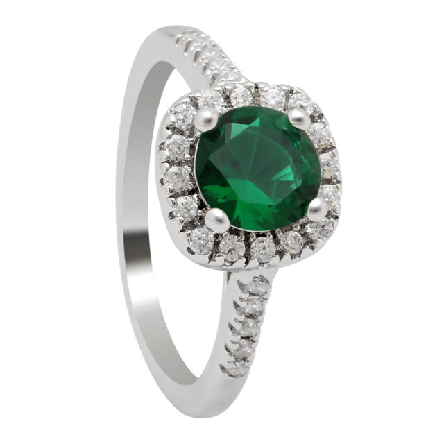 Silver Plated Plated Wedding Rings For Women