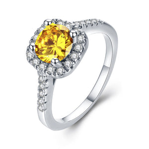 Silver Plated Plated Wedding Rings For Women