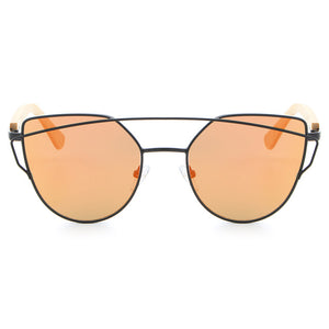 Cat Eye Wood Bamboo Sunglasses