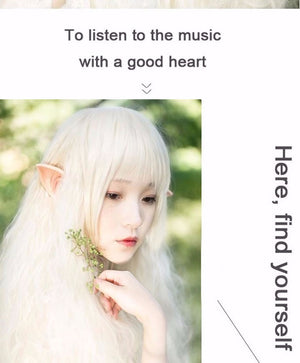 Fairy EarPods HIFI Spirit Earphone With Mic 3.5mm Cosplay Elf Ears Earphones