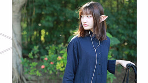 Fairy EarPods HIFI Spirit Earphone With Mic 3.5mm Cosplay Elf Ears Earphones