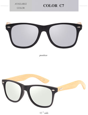 RTBOFY Bamboo Wood Sunglasses