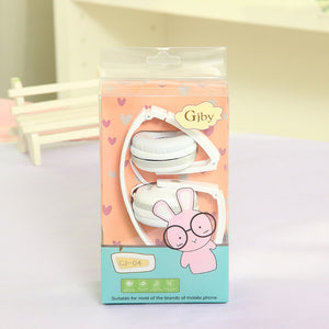 Cute Headphones Candy Color Foldable Kids
