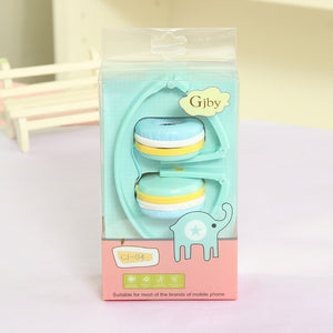 Cute Headphones Candy Color Foldable Kids